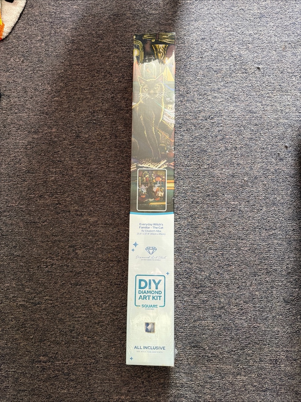 Diamond Art Club - Everyday Witch’s Familiar - The Cat DISCONTINUED SEALED